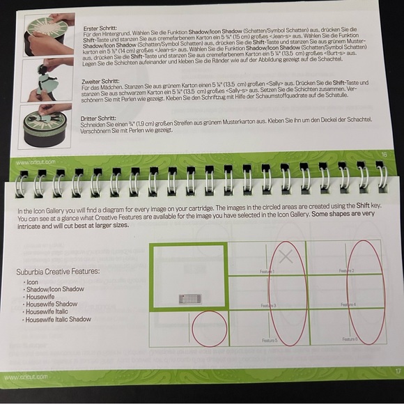 Cricut SUBURBIA shapes & fonts - Picture 4 of 16